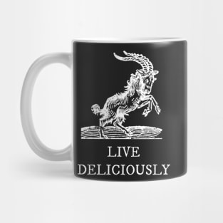 Live Deliciously Mug